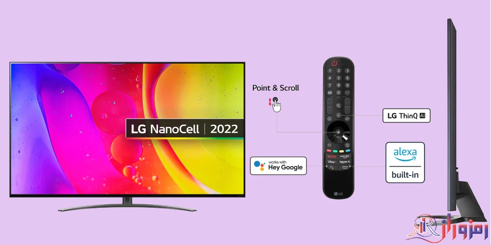 قیمت تلویزیون ال جی 50 اینچ NANO81